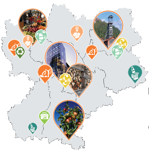 Cartographie des initiative rhônalpines