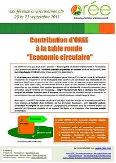 Contribution OREE (EC) 2013