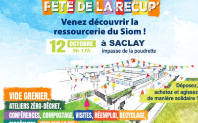 SIOM – 15e Fête de la Récup’ à Saclay