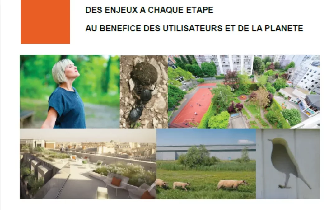 Mémento biodiversité et bâtiment : des enjeux à chaque étape au bénéfice des utilisateurs et de la planète