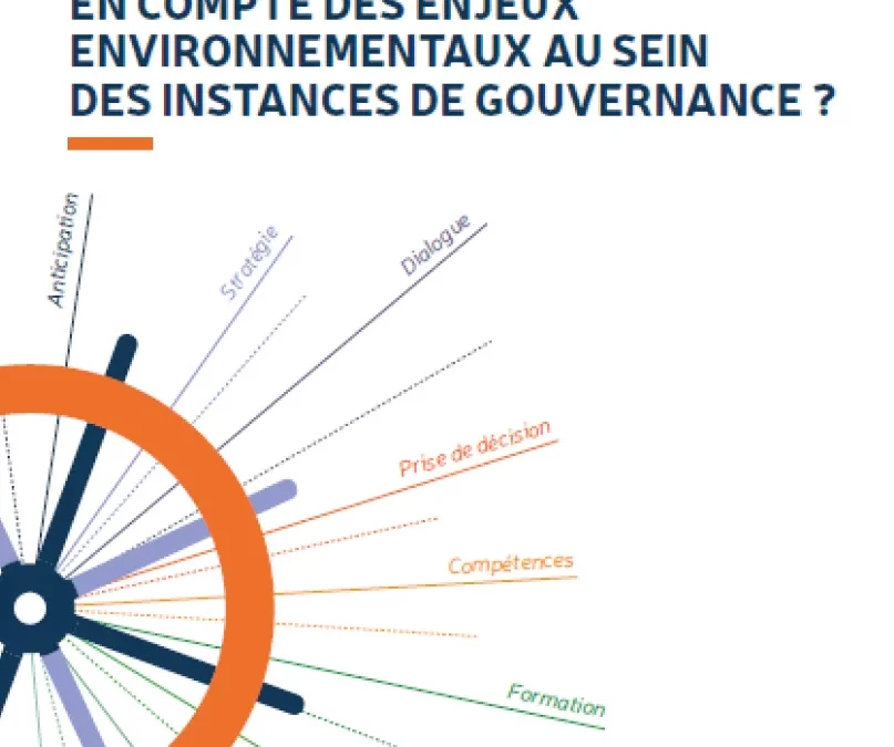 Vers une gouvernance d’entreprise durable
