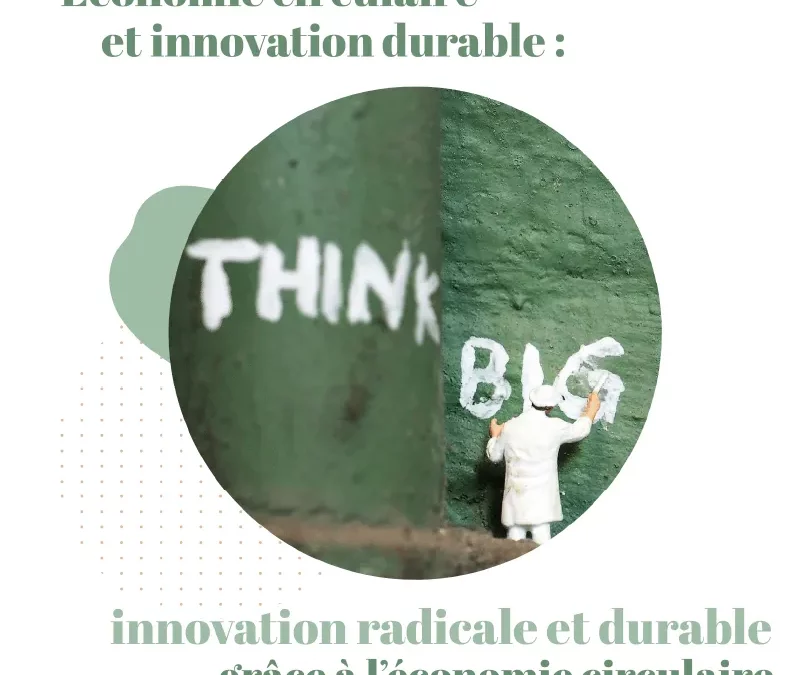 Livret 2 Création de valeur : Innovation radicale et durable grâce à l’économie circulaire