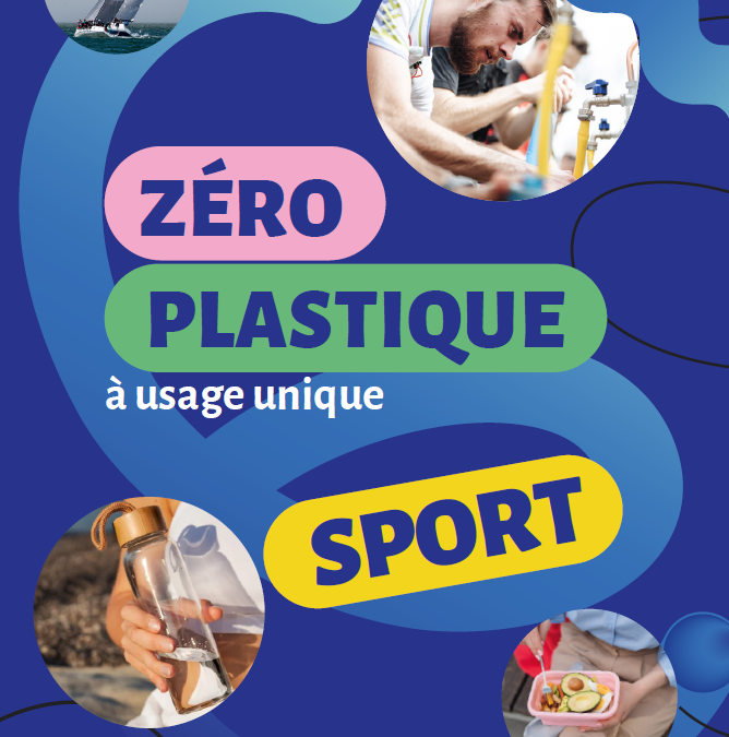 No Plastic in My Sea – Publication d’un guide pour généraliser les démarches « Zéro plastique à usage unique » dans le sport