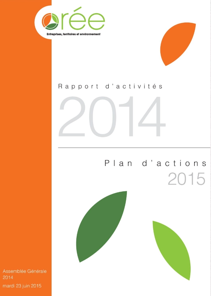 Rapport d'activité 2014 - Plan d'actions 2015