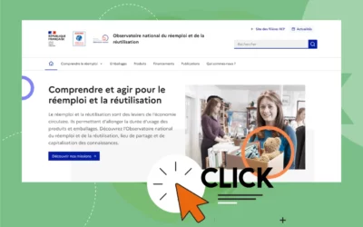Partenaire – ADEME : l’observatoire du réemploi et de la réutilisation lance son nouveau site internet