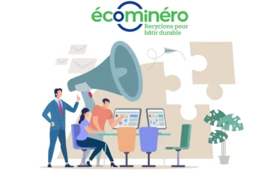 Ecominéro – appels à projets 2026 dédiés au réemploi dans la filière minérale
